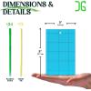 imageCatchmaster Dual Action Plant Labels 100 PK Sticky Insect Trap Plant Stakes for Live Plants Indoor Outdoor Fruit Fly Trap Glue Traps for Home Farm Garden Hydroponics ampamp Greenhouse Pest ControlBlue