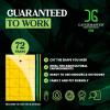 imageCatchmaster Dual Action Plant Labels 100 PK Sticky Insect Trap Plant Stakes for Live Plants Indoor Outdoor Fruit Fly Trap Glue Traps for Home Farm Garden Hydroponics ampamp Greenhouse Pest ControlYellow