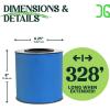 imageCatchmaster Dual Action Plant Labels 100 PK Sticky Insect Trap Plant Stakes for Live Plants Indoor Outdoor Fruit Fly Trap Glue Traps for Home Farm Garden Hydroponics ampamp Greenhouse Pest ControlBlue