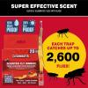 imageCatchmaster Fly Ribbon 20Pack Bug ampamp Fruit Fly Traps Outdoor and Indoor Premium Adhesive Sticky Strips ampamp Gnat Hanging Strips Bulk Scented Flying Insect Paper Rolls Non Toxic Home Pest Control20 Pack