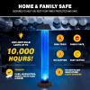 imageCatchmaster Glostik Flying Insect Trap 1Pk LED Light Glow in The Dark Sticky Fly Traps for Indoors ampamp Outdoors Mosquito ampamp Bug Catcher Night Trap Pet Safe Insect Killer Home ampamp Camping Pest Control