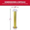 imageCatchmaster Gold Stick Fly Trap 4Pk Bug ampamp Fruit Fly Traps for Indoors ampamp Outdoors Premium Adhesive Mosquito Gnat ampamp Bug Catcher Insect Killer Pet Safe Bulk Pest Control for Home