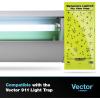 imageCatchmaster Pro Series Flying Insect Light Trap Electric UV Light Fly Trap Silent Adhesive Glue Board Mosquito Gnat Killer Indoor UV Lamp Bug Catcher Pet Safe Pest Control for Home ampamp Garage5Pack