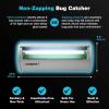 imageCatchmaster Pro Series Flying Insect Light Trap Electric UV Light Fly Trap Silent Adhesive Glue Board Mosquito Gnat Killer Indoor UV Lamp Bug Catcher Pet Safe Pest Control for Home ampamp Garage50W  590 sq foot Coverage