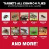 imageCatchmaster Reusable Fly Traps Outdoor Jar 1Pack Bug Catcher and Flying Insect Trap with FoodBased Lure for Pest Control Pet Safe Non Toxic Bulk Fly Traps3Pack