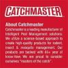 imageCatchmaster Reusable Fly Traps Outdoor Jar 1Pack Bug Catcher and Flying Insect Trap with FoodBased Lure for Pest Control Pet Safe Non Toxic Bulk Fly TrapsJar Bait Refill 3Pack