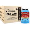 imageCatchmaster Reusable Fly Traps Outdoor Jar 1Pack Bug Catcher and Flying Insect Trap with FoodBased Lure for Pest Control Pet Safe Non Toxic Bulk Fly Traps4 Count Pack of 1