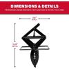 imageCatchmaster Savage Professional Strength Easy Set Mole Trap  Heavy Duty  Non Toxic Quick and Clean Metal Trap  1 Mole Trap Pack  Solid Metal Mole Trap Step to Set Heavy Duty