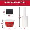 imageCatchmaster Tree Banding Insect Barrier DIY 15oz Pail Lanternfly ampamp Ant Traps Outdoor Adhesive Crawling Insect Trap Glue Traps to Protect Trees Fruit ampamp Plants4 15 oz Pails  Extended Kit
