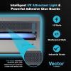 imageCatchmaster Vector 15 UV Light Fly Traps Indoor for Home Electric Gnat Traps for House Indoor Shatterproof Bulbs UV Lamp Fly Insect ampamp Mosquito Killer Silent Bug Light for Kitchen Shed GarageVector 15  Gray