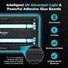 imageCatchmaster Vector 15 UV Light Fly Traps Indoor for Home Electric Gnat Traps for House Indoor Shatterproof Bulbs UV Lamp Fly Insect ampamp Mosquito Killer Silent Bug Light for Kitchen Shed GarageVector 30  Black