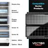 imageCatchmaster Vector 15 UV Light Fly Traps Indoor for Home Electric Gnat Traps for House Indoor Shatterproof Bulbs UV Lamp Fly Insect ampamp Mosquito Killer Silent Bug Light for Kitchen Shed GarageReplacement Boards 12Pack