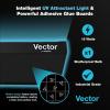 imageCatchmaster Vector Trap Replacement UV Light Fly Traps for Home Unscented Sticky Gnat Glue Boards for House UV Lamp Insect ampamp Mosquito Killer Refill Adhesive Bug Light Boards 12Pack WhiteVector Optima  Black