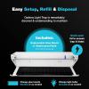 imageCatchmaster Vector Trap Replacement UV Light Fly Traps for Home Unscented Sticky Gnat Glue Boards for House UV Lamp Insect ampamp Mosquito Killer Refill Adhesive Bug Light Boards 12Pack WhiteVector Optima  White