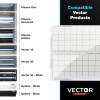 imageCatchmaster Vector Universal Replacement Glue Boards UV Light Fly Trap for Home Unscented Gnat Traps for House UV Lamp Insect ampamp Mosquito Killer Refill Adhesive Bug Light Boards 12Pack White12Pack