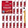 imageCatchmaster Fly Ribbon 20Pack Bug ampamp Fruit Fly Traps Outdoor and Indoor Premium Adhesive Sticky Strips ampamp Gnat Hanging Strips Bulk Scented Flying Insect Paper Rolls Non Toxic Home Pest Control20 Pack