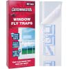 imageCatchmaster Window Fly Traps 48Pack Fruit Fly Traps for Indoors Disposable Bulk Bug Catcher Waterproof Insect Glue Trap Adhesive Strips Pet Safe Pest Control for Home Kitchen ampamp Garage96 Traps