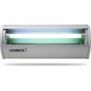 imageCatchmaster Pro Series Flying Insect Light Trap Electric UV Light Fly Trap Silent Adhesive Glue Board Mosquito Gnat Killer Indoor UV Lamp Bug Catcher Pet Safe Pest Control for Home ampamp Garage50W  590 sq foot Coverage