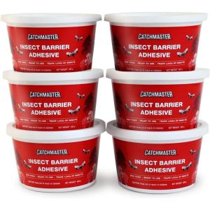 imageCatchmaster Tree Banding Insect Barrier DIY 15oz Pail Lanternfly ampamp Ant Traps Outdoor Adhesive Crawling Insect Trap Glue Traps to Protect Trees Fruit ampamp Plants6 15 Ounce Pails