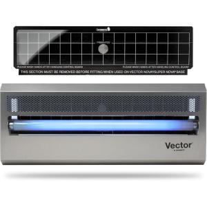 imageCatchmaster Vector 15 UV Light Fly Traps Indoor for Home Electric Gnat Traps for House Indoor Shatterproof Bulbs UV Lamp Fly Insect ampamp Mosquito Killer Silent Bug Light for Kitchen Shed GarageVector 15  Gray