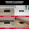 imageCatchmaster Cold Weather Mouse Traps Indoor for Home 6PK Winter Pest Control Adhesive Tray for Bugs Crickets ampamp Spiders Pet Safe Glue Traps for Mice in Basement WalkIn Fridge Warehouse ampamp Garage20 Traps
