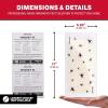 imageCatchmaster Cricket XL Giant Glue Boards 6Pk Adhesive Bug Catcher Cricket Traps Indoor Sticky Trap for Inside Your Home Bulk Insect Killer Insect Traps for House ampamp Garage Pet Safe Pest Control6 Traps