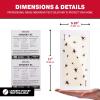 imageCatchmaster Cricket XL Giant Glue Boards 6Pk Adhesive Bug Catcher Cricket Traps Indoor Sticky Trap for Inside Your Home Bulk Insect Killer Insect Traps for House ampamp Garage Pet Safe Pest Control48 Traps