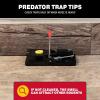 imageCatchmaster Predator Snap Mouse Trap 6Pk Humane Mouse Traps Indoor for Home Reusable Rodent Killer with Attractant House Critter Catcher with Bait Pet Safe Pest Control for Garage ampamp Basement