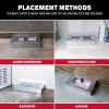 imageCatchmaster Pro Series MultiCatch Mouse Trap 3Pack Humane Mouse Traps Indoor for Home Rat Trap Outdoor with Replaceable Glue Boards Pet Safe Pest Control Live Catch for Garage ampamp ShedFull Size Metal Mouse TrapRefill