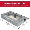 imageCatchmaster Pro Series MultiCatch Mouse Trap 3Pack Humane Mouse Traps Indoor for Home Rat Trap Outdoor with Replaceable Glue Boards Pet Safe Pest Control Live Catch for Garage ampamp ShedFull Size Metal Mouse Trap