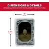 imageCatchmaster Slider Bed Bug Monitors 12Pack Adhesive Bed Bug Traps for Home ampamp Travel Glue Traps for Under Mattress Early Detection for Bedroom Bulk Bed Bug Interceptors Pet Safe Pest Control