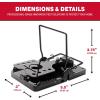 imageCatchmaster The Claw Quick Set Rat Snap Trap 6Pk Mouse Traps Indoor for Home Reusable Rodent Killer for House Outdoor Critter Catcher Eco Friendly Pest Control for Garage Basement ampamp Kitchen