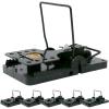 imageCatchmaster The Claw Quick Set Rat Snap Trap 6Pk Mouse Traps Indoor for Home Reusable Rodent Killer for House Outdoor Critter Catcher Eco Friendly Pest Control for Garage Basement ampamp Kitchen