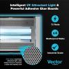 imageCatchmaster Vector Plasma One Trap ampamp Replacement Boards Set Compact UV Light Fly Traps for Home Gnat Traps for House Indoor Shatterproof Bulbs UV Lamp Insect Killer 12Pk Black Replacement Boards