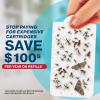 image:imageCatchmaster Vector 9 UV Light Plug in Flying Insect Trap  Silent Indoor Bug Catcher for House amp Fruit Flies Gnats amp Moths  MessFree Easy Setup amp Cleanup  with 12 Glue Trap Refills Year Supply