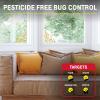 image:imageCatchmaster Fly Traps for Window Corners Decorative 12Pack Gnat and Fruit Fly Strips Disposable Discreet Bug Catcher Insect Sticky Glue Traps Adhesive Pest Control for Home amp Kitchen