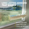 image:imageCatchmaster Window Fly Traps Decorative Linen 3 Count  6 Refills Gnat and Fruit Fly Strips for Indoor Disposable Discreet Bug Catcher Insect Sticky Glue Traps Adhesive Pest Control for Home